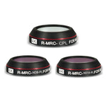 JSR RD Series Lens Filter Set For SJCAM SJC300 / 400 / 400 Pro, 3 in 1 CPL ND8/16PL, 3 in 1 CPL ND16PL NIGHT, 4 in 1 UV CPL ND8/16PL, 4 in 1 ND8/16/32/64PL, 5 in 1 Mixed Filter, 6 in 1 UV CPL NDPL, 6 in 1 Mixed Filter