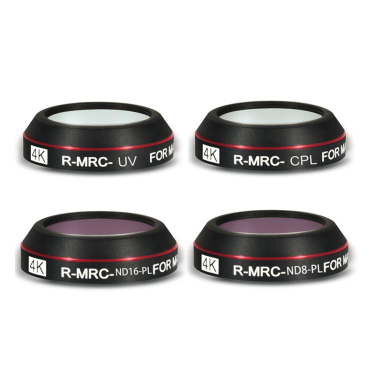 JSR RD Series Lens Filter Set For SJCAM SJC300 / 400 / 400 Pro, 3 in 1 CPL ND8/16PL, 3 in 1 CPL ND16PL NIGHT, 4 in 1 UV CPL ND8/16PL, 4 in 1 ND8/16/32/64PL, 5 in 1 Mixed Filter, 6 in 1 UV CPL NDPL, 6 in 1 Mixed Filter