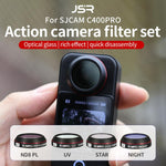 JSR RD Series Lens Filter Set For SJCAM SJC300 / 400 / 400 Pro, 3 in 1 CPL ND8/16PL, 3 in 1 CPL ND16PL NIGHT, 4 in 1 UV CPL ND8/16PL, 4 in 1 ND8/16/32/64PL, 5 in 1 Mixed Filter, 6 in 1 UV CPL NDPL, 6 in 1 Mixed Filter