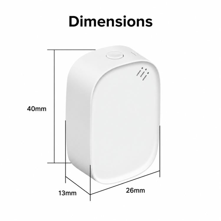 ZSS-S01-TH Tuya Smart Home Temperature and Humidity Sensor Compatible with ZigBee