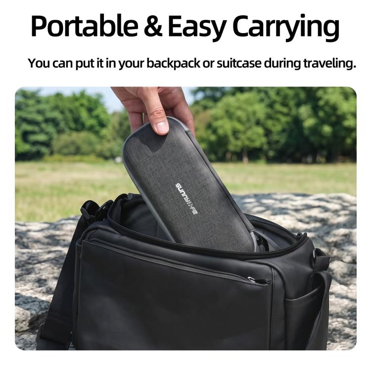 For Insta360 Luna Pro Sunnylife Mini Carrying Handbag Protective Organizer, Standard Bundle Case, Creator Bundle Case