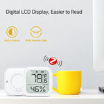 ZSS-KB-TH-LF-C Tuya Smart LCD Digital Display Temperature and Humidity Sensor Compatible with Zigbee
