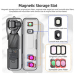 Sunnylife Shock-proof Storage Box Protective Cover with Filter Box, For DJI Osmo Pocket 4 / 3