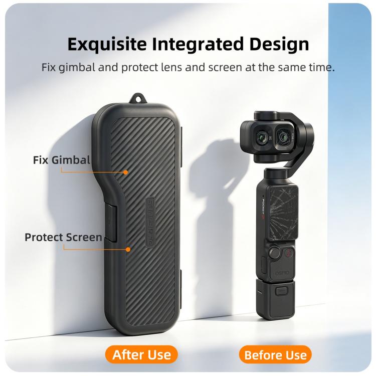 Sunnylife Shock-proof Storage Box Protective Cover with Filter Box, For DJI Osmo Pocket 4P