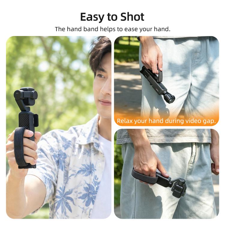 Sunnylife Portable Hand Band Metal Extension Handle Mount Expansion Frame, For DJI Osmo Pocket 4P / 4 / 3