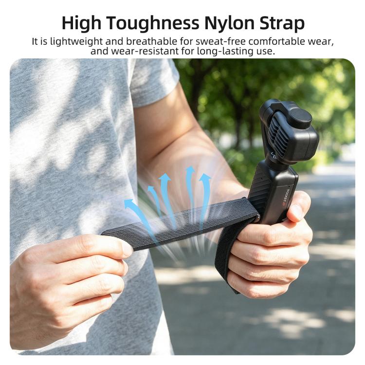 Sunnylife Portable Hand Band Metal Extension Handle Mount Expansion Frame, For DJI Osmo Pocket 4P / 4 / 3