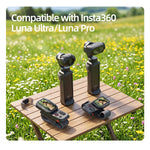 Sunnylife Touchscreen Remote Wristband Quick-Release Wrist Strap Adjustable Expansion Band, For Insta360 Luna Ultra / Pro
