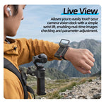 Sunnylife Touchscreen Remote Wristband Quick-Release Wrist Strap Adjustable Expansion Band, For Insta360 Luna Ultra / Pro