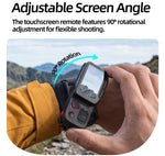 Sunnylife Touchscreen Remote Wristband Quick-Release Wrist Strap Adjustable Expansion Band, For Insta360 Luna Ultra / Pro