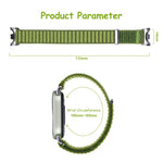 Metal Connector Style Wave Texture Nylon Hook and Loop Fastener Watch Band, For Xiaomi Smart Band 11 / 10 / 9 / 8