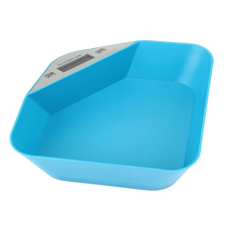 Bilancia elettronica da cucina a LED a forma di ciotola da 5000 g x 1 g, 5000g x 1g