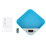 Bilancia elettronica da cucina a LED a forma di ciotola da 5000 g x 1 g, 5000g x 1g