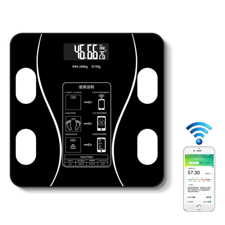 Bilancia elettronica intelligente per il grasso corporeo per uso domestico, versione a batteria, Battery Version