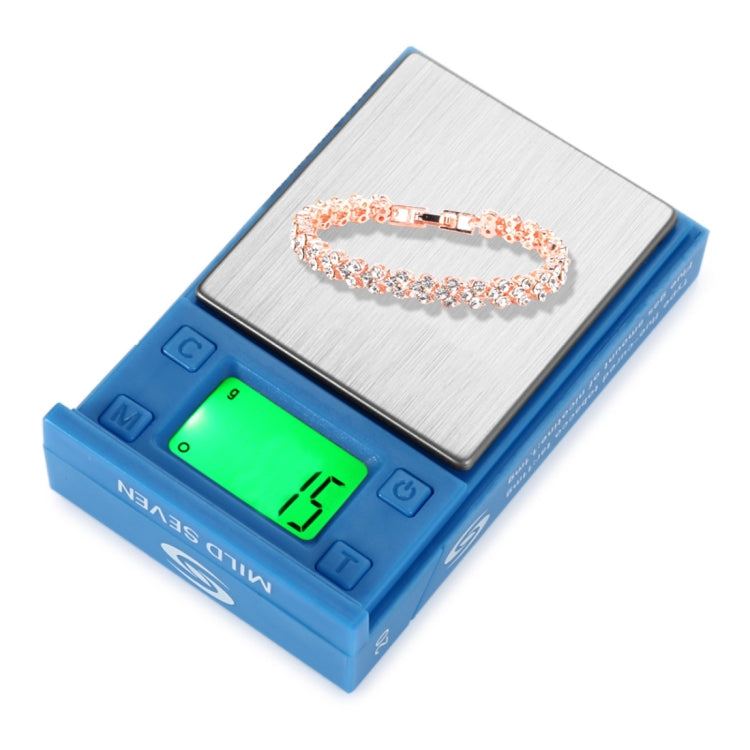 Bilancia elettronica portatile per gioielli in oro con diamanti ad alta precisione MH-331 (0,01 g ~ 100 g), batterie escluse, 0.01g~100g