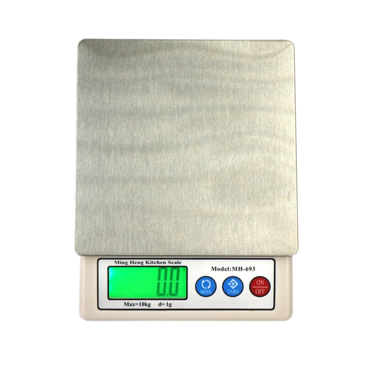 MH-693 Bilancia da cucina elettronica di alta qualità e bilancia per medicinali con display da 2,2 pollici (1 g ~ 10 kg), batterie escluse, MH-693 10kg / 1g
