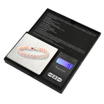 MH-8015 Bilancia elettronica portatile per gioielli in oro con diamanti ad alta precisione (0,01 g ~ 100 g), batterie escluse, MH-8015 100g