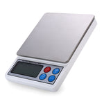 Bilancia elettronica ad alta precisione con display XY-8006 da 2,2 pollici (0,1 g~3000 g), batterie escluse, 3000g/0.01g