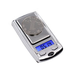 ATP136 Chiavi per auto portatili Forma Mini Bilancia elettronica per gioielli in oro con diamanti ad alta precisione (0,01 g ~ 100 g), batterie escluse, ATP136 100g / 0.01g