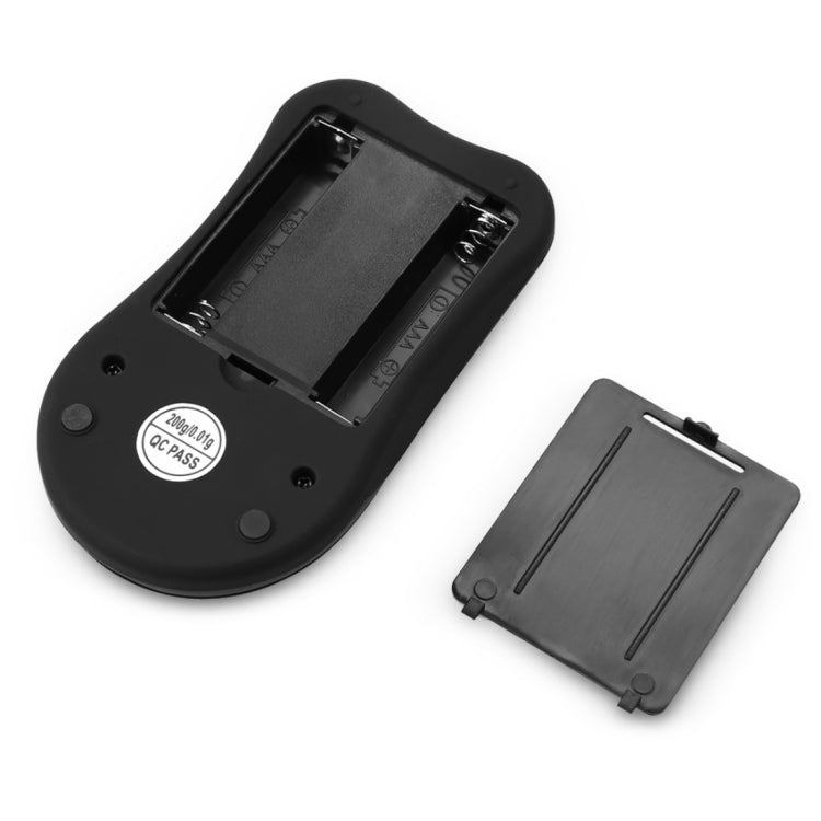 Bilancia elettronica per gioielli con diamanti ad alta precisione a forma di mouse (0,01 g ~ 200 g), batterie escluse, Mouse 200g