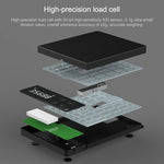 Bilancia elettronica digitale ad alta precisione LCD originale Xiaomi Youpin DUKA ES1 da cucina da 3 kg, 3KG