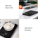 Bilancia elettronica digitale ad alta precisione LCD originale Xiaomi Youpin DUKA ES1 da cucina da 8 kg, 8KG