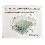 XY-8006 Bilancia digitale portatile professionale per gioielli in oro da 600 g x 0,01 g LCD da 2,2 pollici, XY-8006 600g x 0.01g