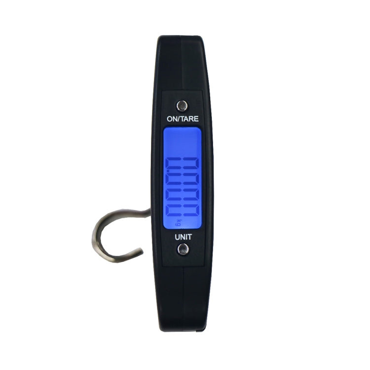 A09 Dispositivo di bilanciamento digitale portatile con gancio per bagagli da 50 kg x 10 g con schermo LCD da 1,7 pollici, Hook Scale
