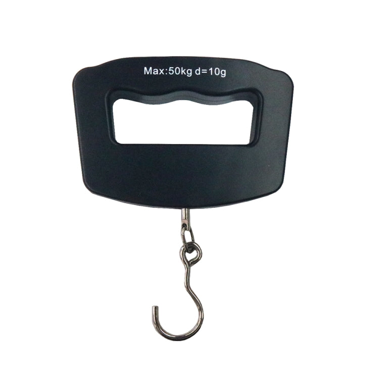 A09 Dispositivo di bilanciamento digitale portatile con gancio per bagagli da 50 kg x 10 g con schermo LCD da 1,7 pollici, Hook Scale