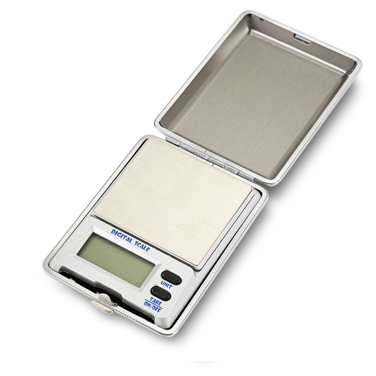 M-18 Bilancia elettronica digitale per gioielli ad alta precisione da 500 g x 0,1 g con schermo LCD da 1,5 pollici, 500g/0.1g