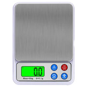 MH-555 Bilancia da cucina portatile elettronica digitale ad alta precisione da 6Kg x 0,1g con schermo LCD da 2,2 pollici, 6000g/0.1g