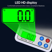 MH-555 Bilancia da cucina portatile elettronica digitale ad alta precisione da 6Kg x 0,1g con schermo LCD da 2,2 pollici, 6000g/0.1g