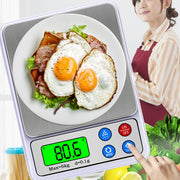 Bilancia da cucina digitale portatile 6kg x 0,1g LCD 2,2"
