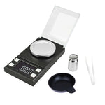 MH-8028 100 g x 0,001 g Dispositivo di bilanciamento elettronico digitale portatile per gioielli con diamanti Gemma carati da laboratorio ad alta precisione con schermo LCD da 1,6 pollici, 100g/0.001g