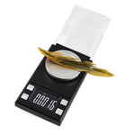 MH-8028 100 g x 0,001 g Dispositivo di bilanciamento elettronico digitale portatile per gioielli con diamanti Gemma carati da laboratorio ad alta precisione con schermo LCD da 1,6 pollici, 100g/0.001g