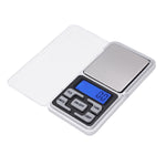 MH-100 500 g x 0,1 g Mini bilancia tascabile elettronica digitale portatile ad alta precisione per telefono cellulare Bilancia con schermo LCD da 1,6 pollici, 500g/0.1g