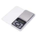 MH-100 500 g x 0,1 g Mini bilancia tascabile elettronica digitale portatile ad alta precisione per telefono cellulare Bilancia con schermo LCD da 1,6 pollici, 500g/0.1g