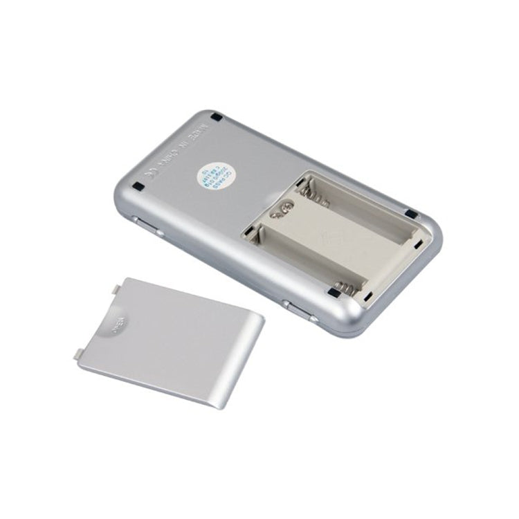 MH-100 500 g x 0,1 g Mini bilancia tascabile elettronica digitale portatile ad alta precisione per telefono cellulare Bilancia con schermo LCD da 1,6 pollici, 500g/0.1g