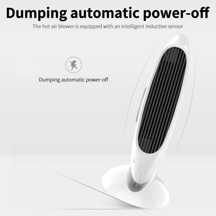 Mini termoventilatore elettrico invernale da 1000 W, radiatore domestico da tavolo, a risparmio energetico, spina europea, EU Plug