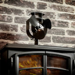 Ventilatore a 3 pale per stufa camino in metallo YL401