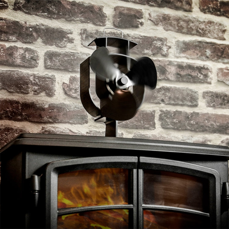 Ventilatore a 3 pale per stufa camino in metallo YL401
