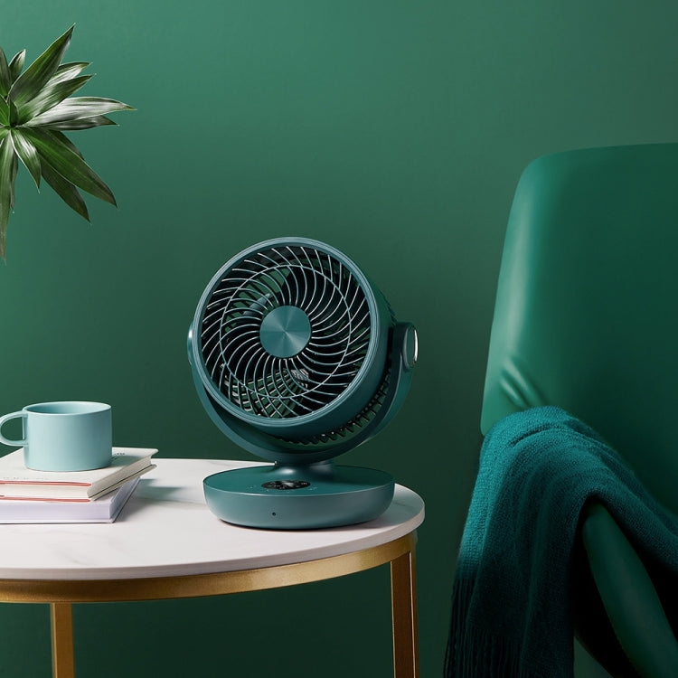 Ventilatore elettrico a circolazione d'aria con display digitale intelligente a LED da tavolo regolabile WT-F44, controllo a 3 velocità