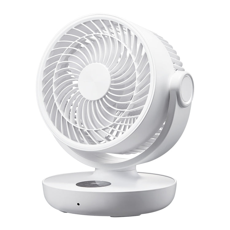 Ventilatore elettrico a circolazione d'aria con display digitale intelligente a LED da tavolo regolabile WT-F44, controllo a 3 velocità