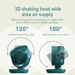 Ventilatore da tavolo con display digitale LED WT-F44