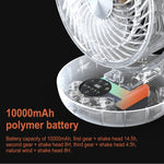 Ventilatore da tavolo con display digitale LED WT-F44
