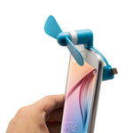 Ventola USB per smartphone con porte 8pin e micro USB