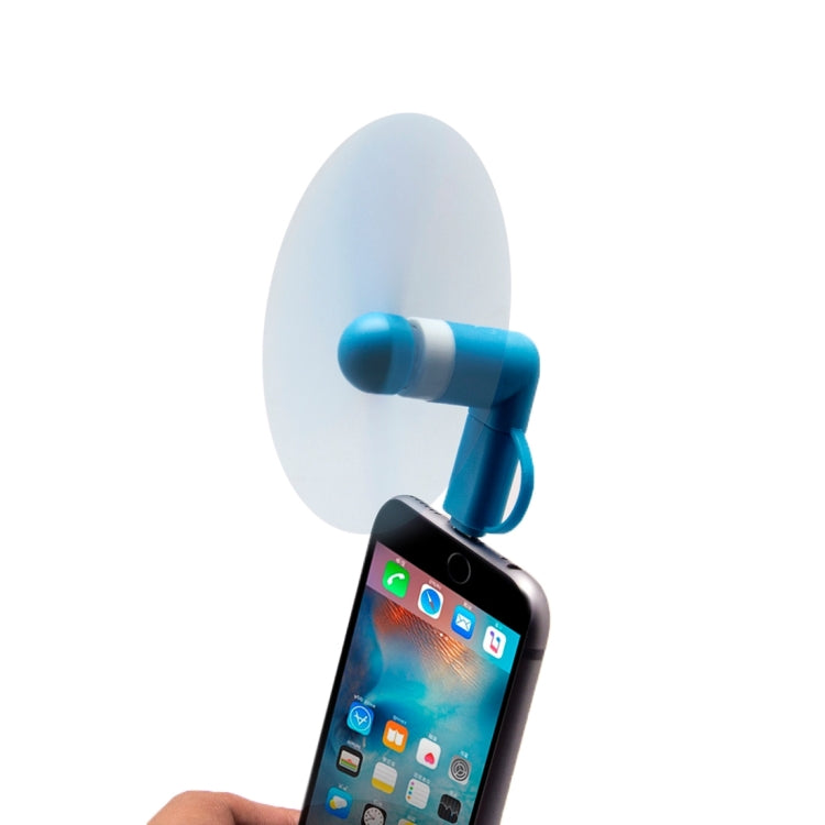 Ventola USB per smartphone con porte 8pin e micro USB