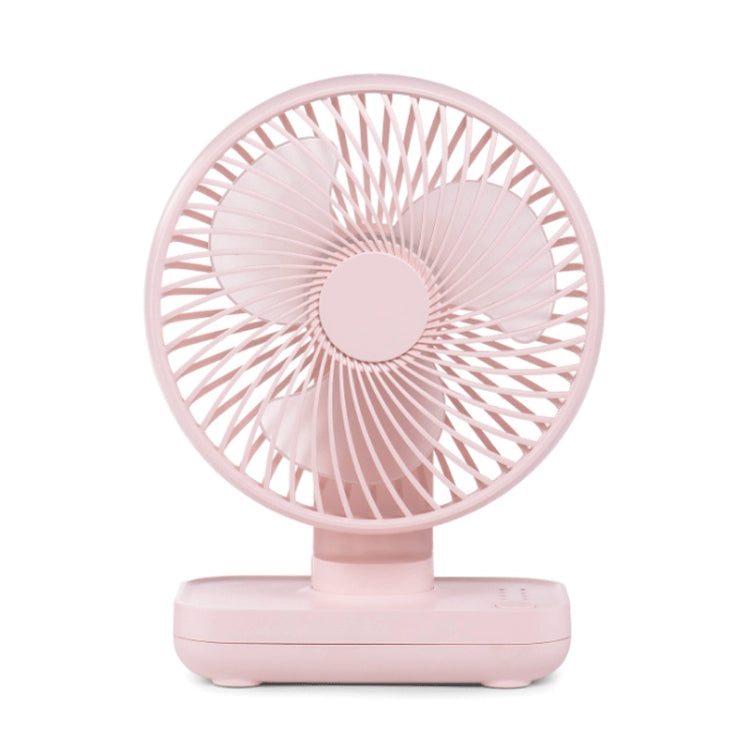 D606 4W USB Rechargeable Portable Four-Speed ​​Adjustable Desk Fan, USB