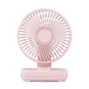D606 4W USB Rechargeable Portable Four-Speed ​​Adjustable Desk Fan, USB