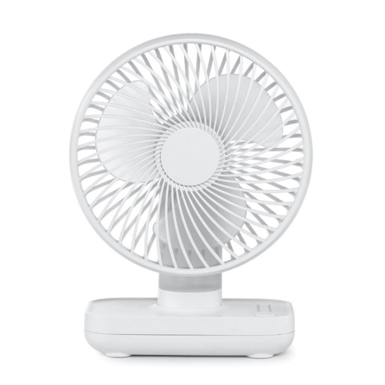 D606 4W USB Rechargeable Portable Four-Speed ​​Adjustable Desk Fan, USB