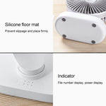 Ventilatore da tavolo portatile 4W ricaricabile USB-C